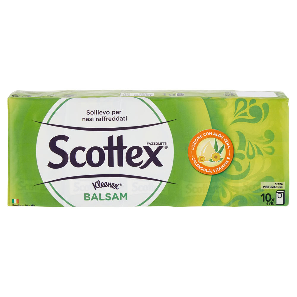 FAZZOLETTI SCOTTEX BALSAM 4VELI 9X PZ.10 - 2
