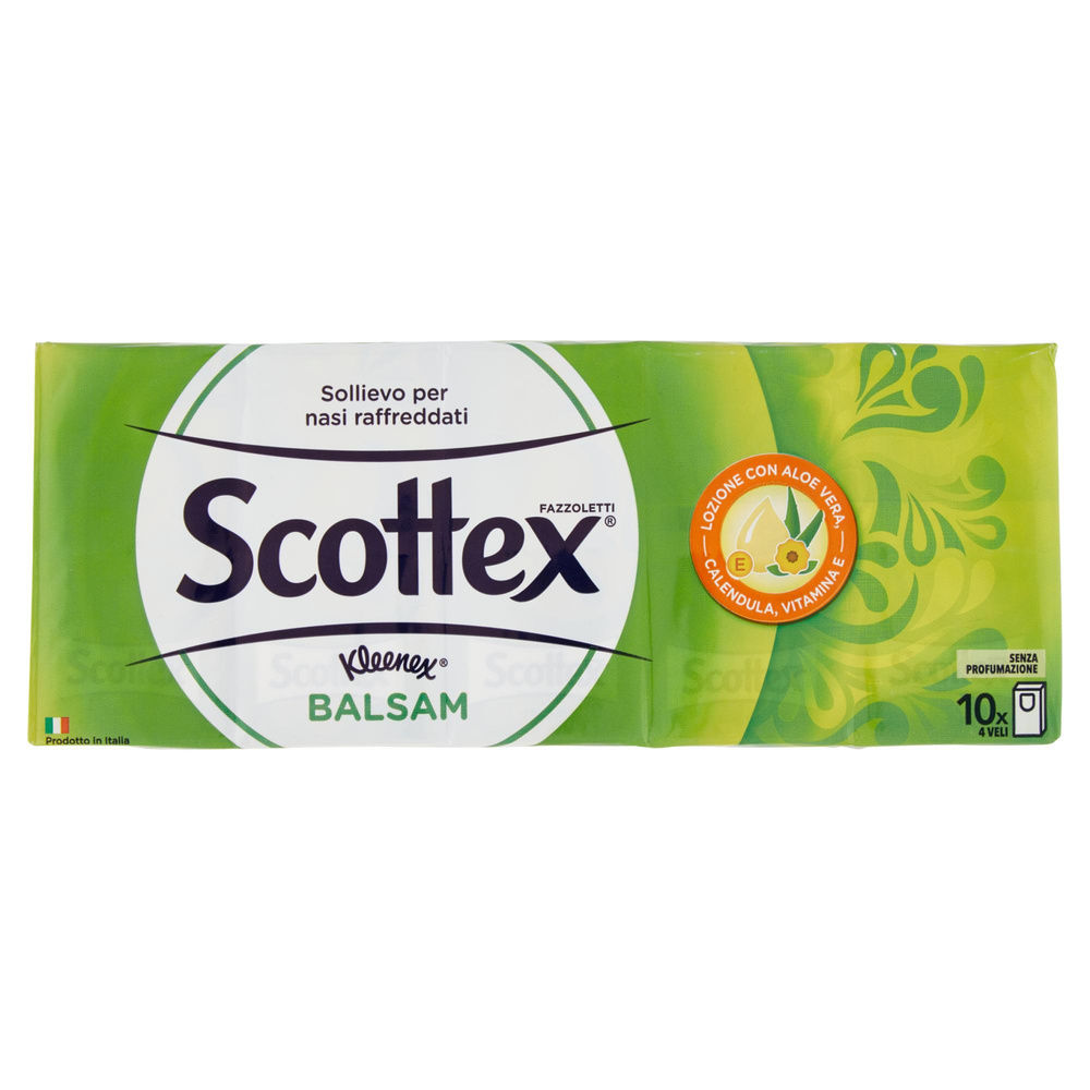 FAZZOLETTI SCOTTEX BALSAM 4VELI 9X PZ.10 - 7