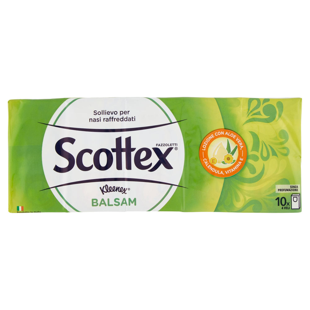 FAZZOLETTI SCOTTEX BALSAM 4VELI 9X PZ.10 - 1