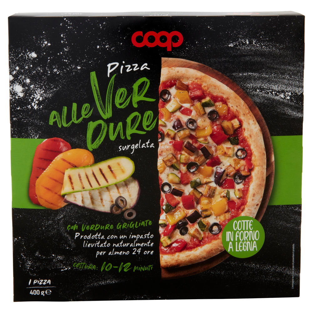 PIZZA ALLE VERDURE GRIGLIATE COOP SURG. G 400 - 2