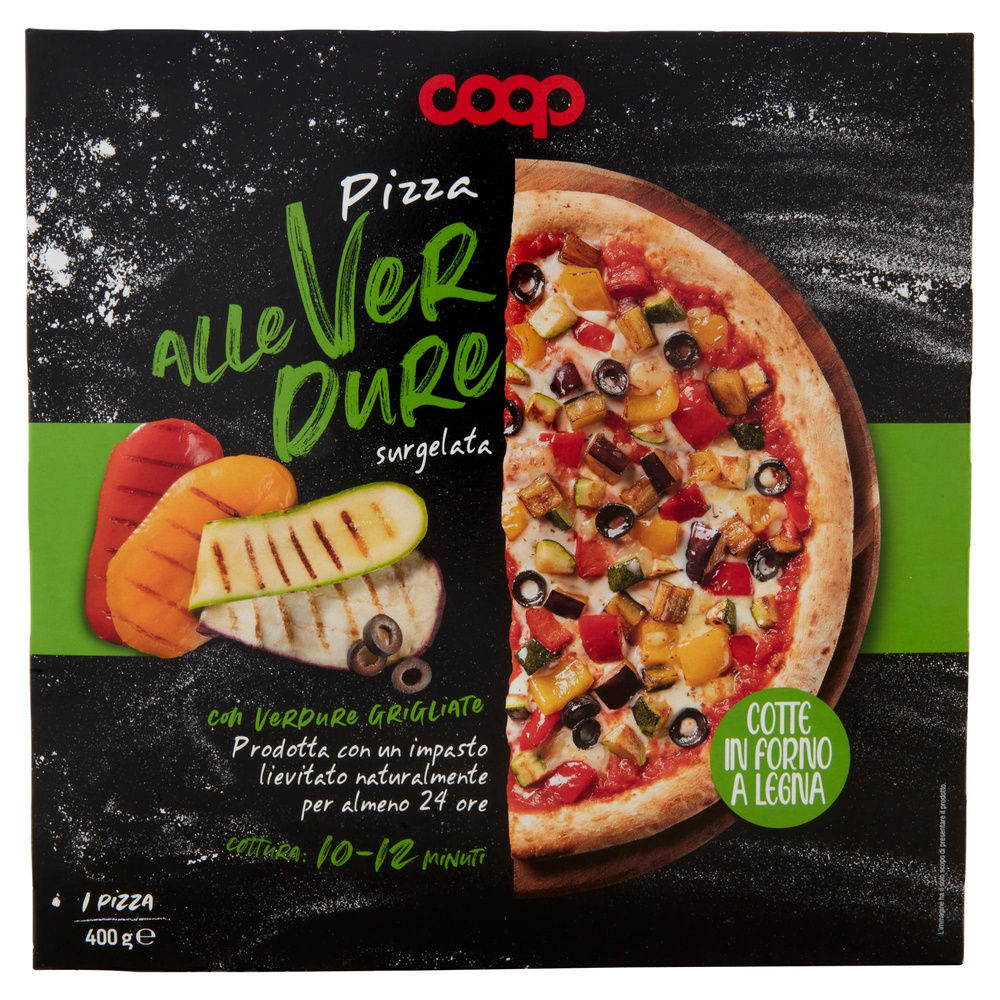 PIZZA ALLE VERDURE GRIGLIATE COOP SURG. G 400 - 5