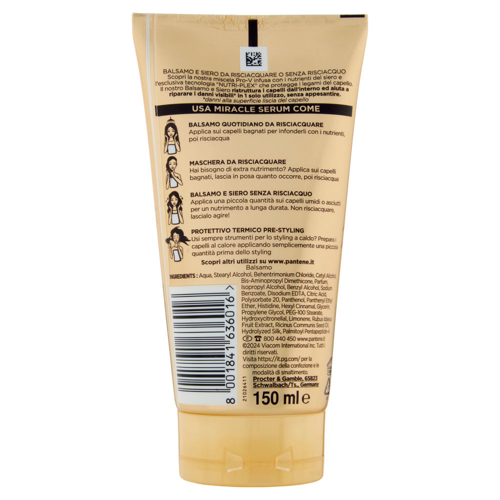 BALSAMO PANTENE 3MM RIPARA&PROTEGGE ML150 - 1