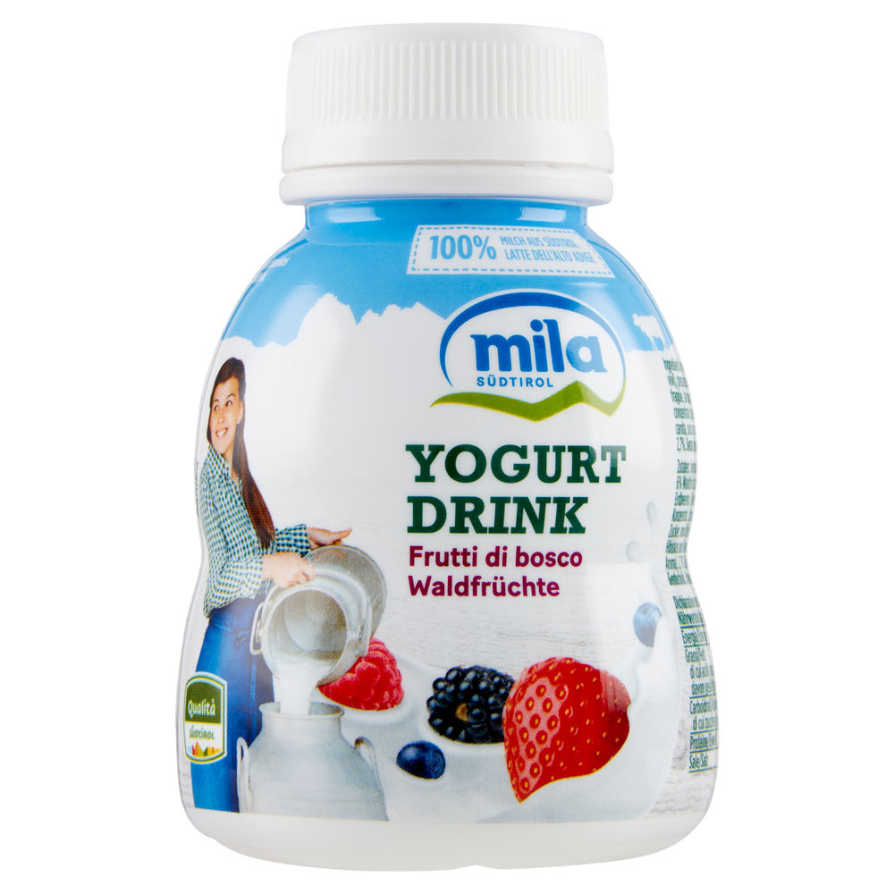YOGURT DRINK MILA FRUTTI DI BOSCO BTG 200 G - 0