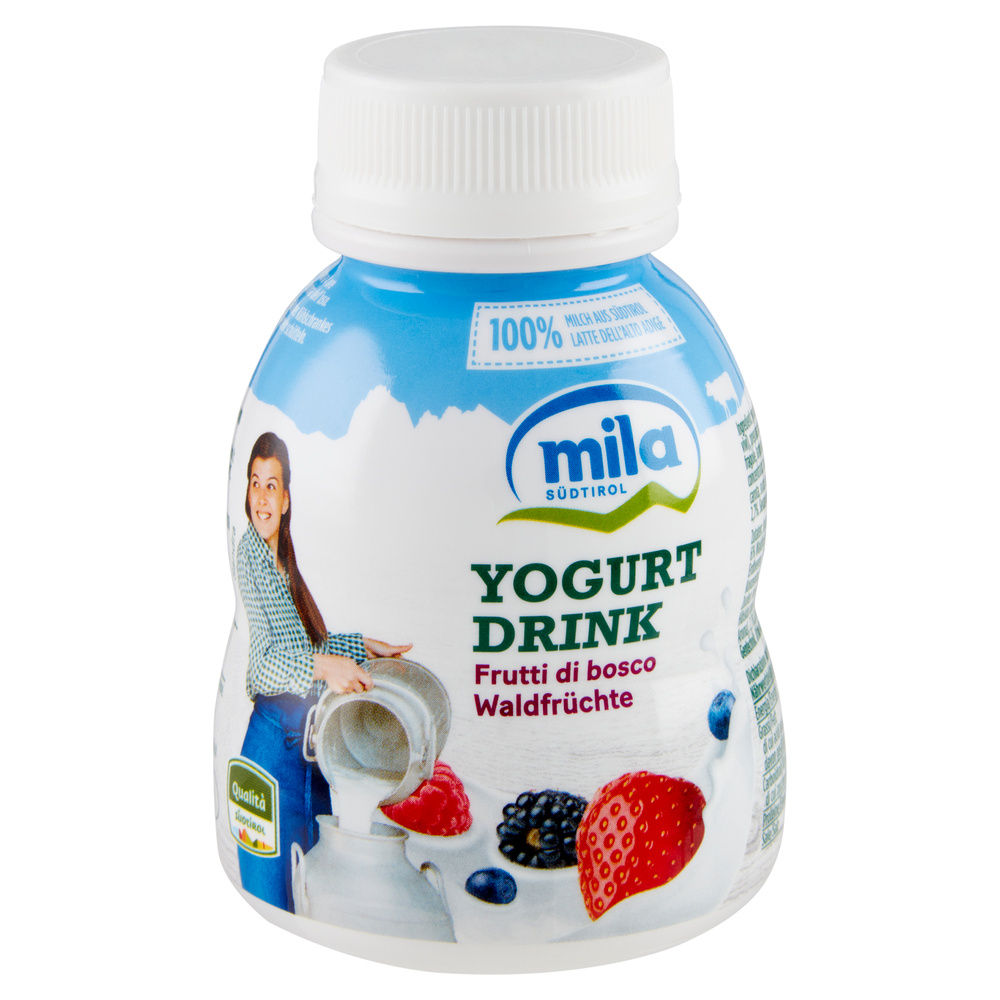 YOGURT DRINK MILA FRUTTI DI BOSCO BTG 200 G - 2