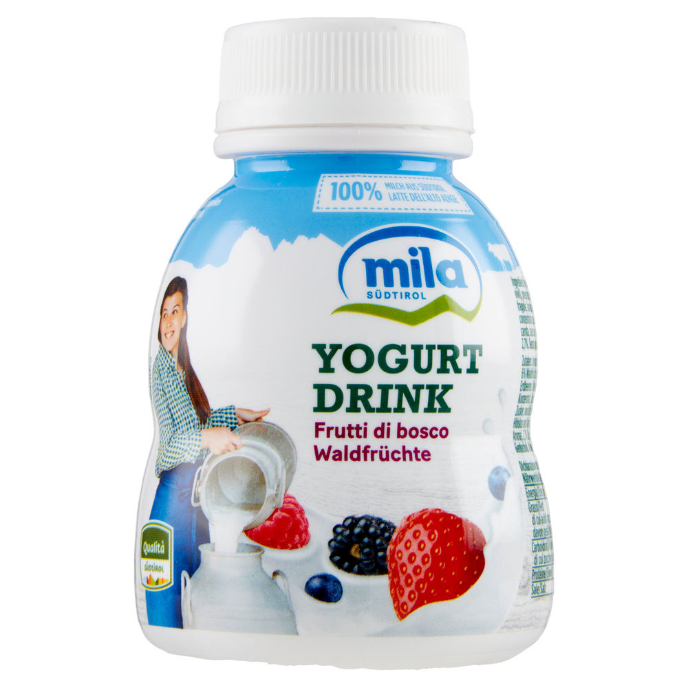 YOGURT DRINK MILA FRUTTI DI BOSCO BTG 200 G - 3