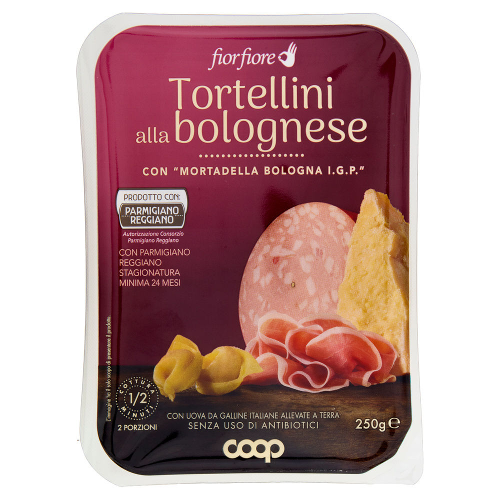 TORTELLINI ALLA BOLOGNESE FIOR FIORE COOP G 250 - 4
