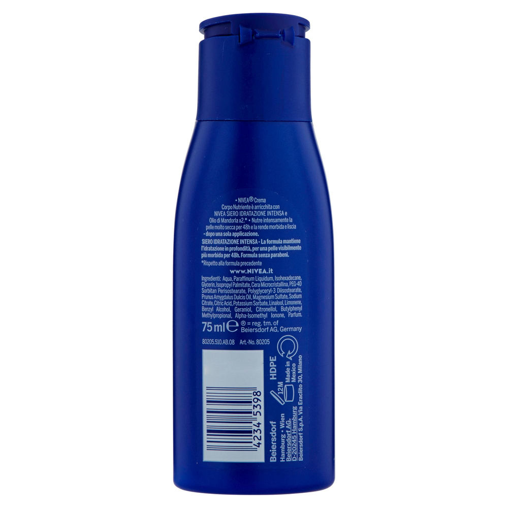 CREMA CORPO NUTRIENTE NIVEA BODY MINI SIZE ML.75 - 1
