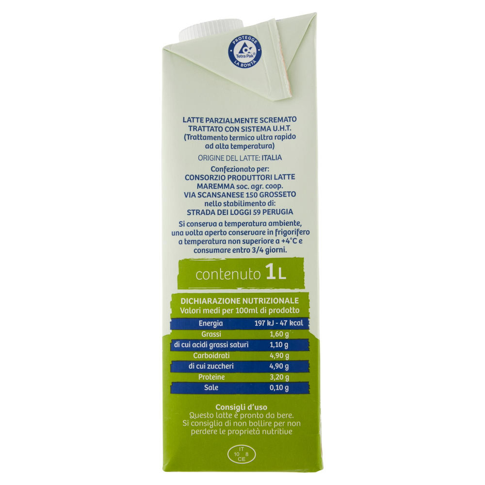 LATTE UHT P.S. TOSCANO 100% LATTE MAREMMA 1 LT - 2