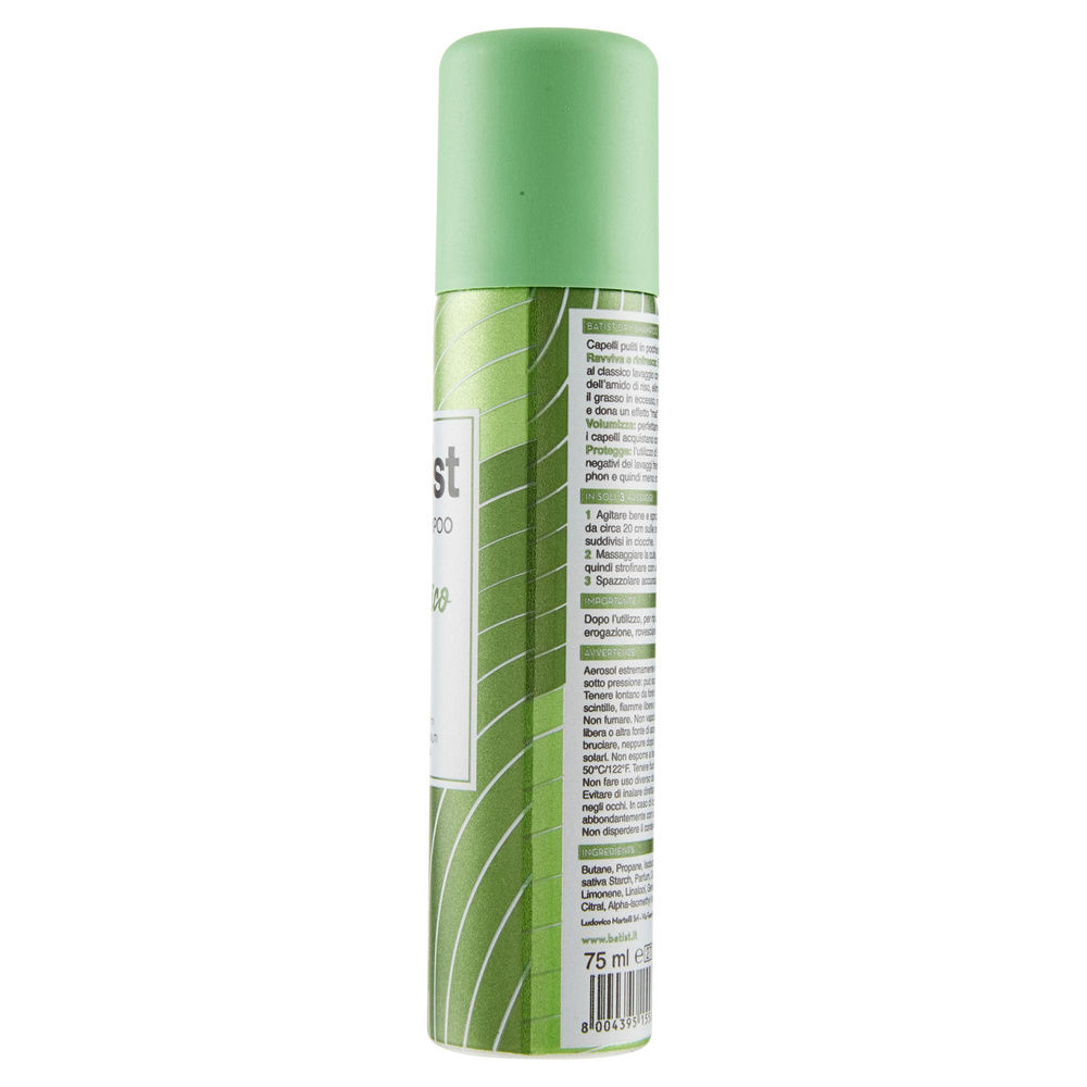 DRY SHAMPOO BATIST CLASSICO MINI SIZE ML75 - 6