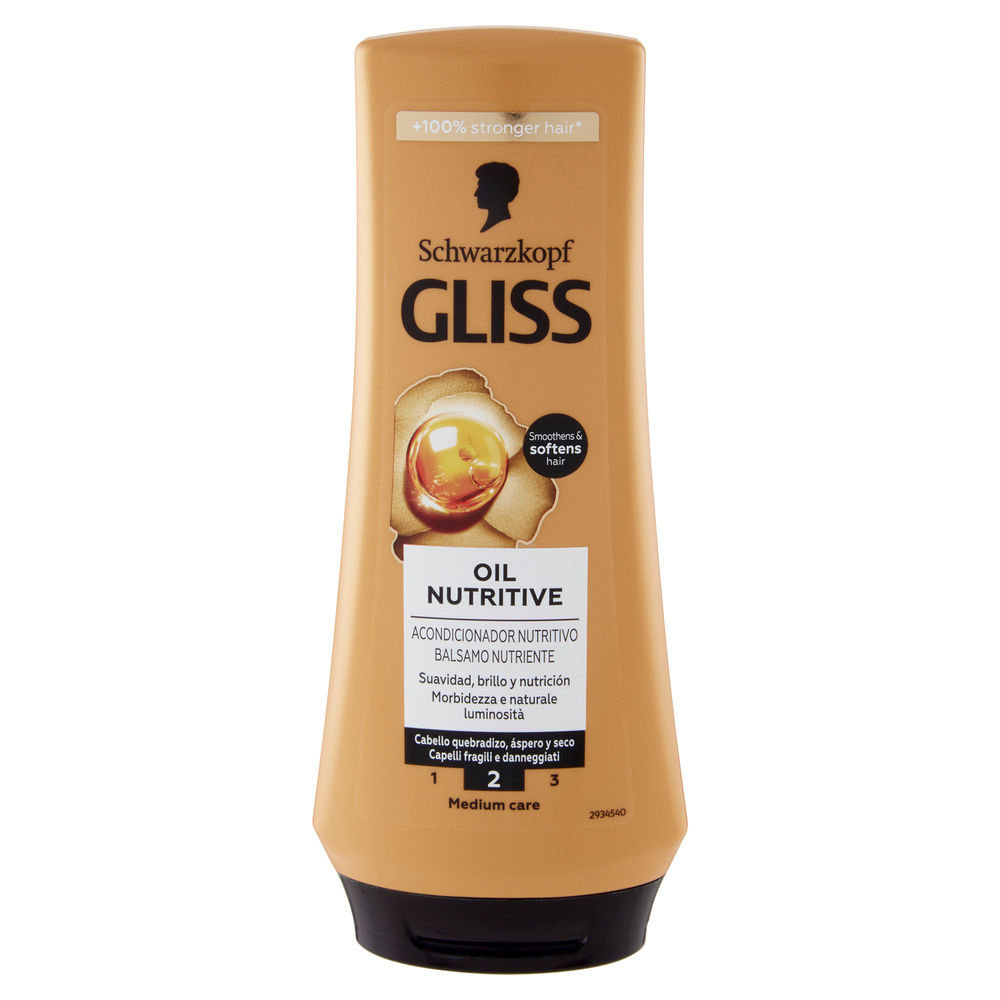 BALSAMO SCHWARZKOPF GLISS OLIO NUTRIENTE ML 200 - 7