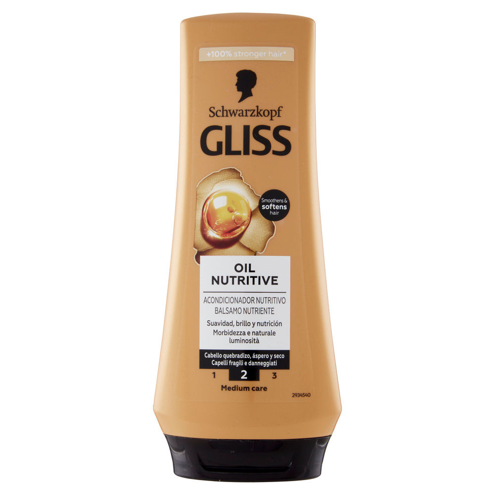 BALSAMO SCHWARZKOPF GLISS OLIO NUTRIENTE ML 200 - 2