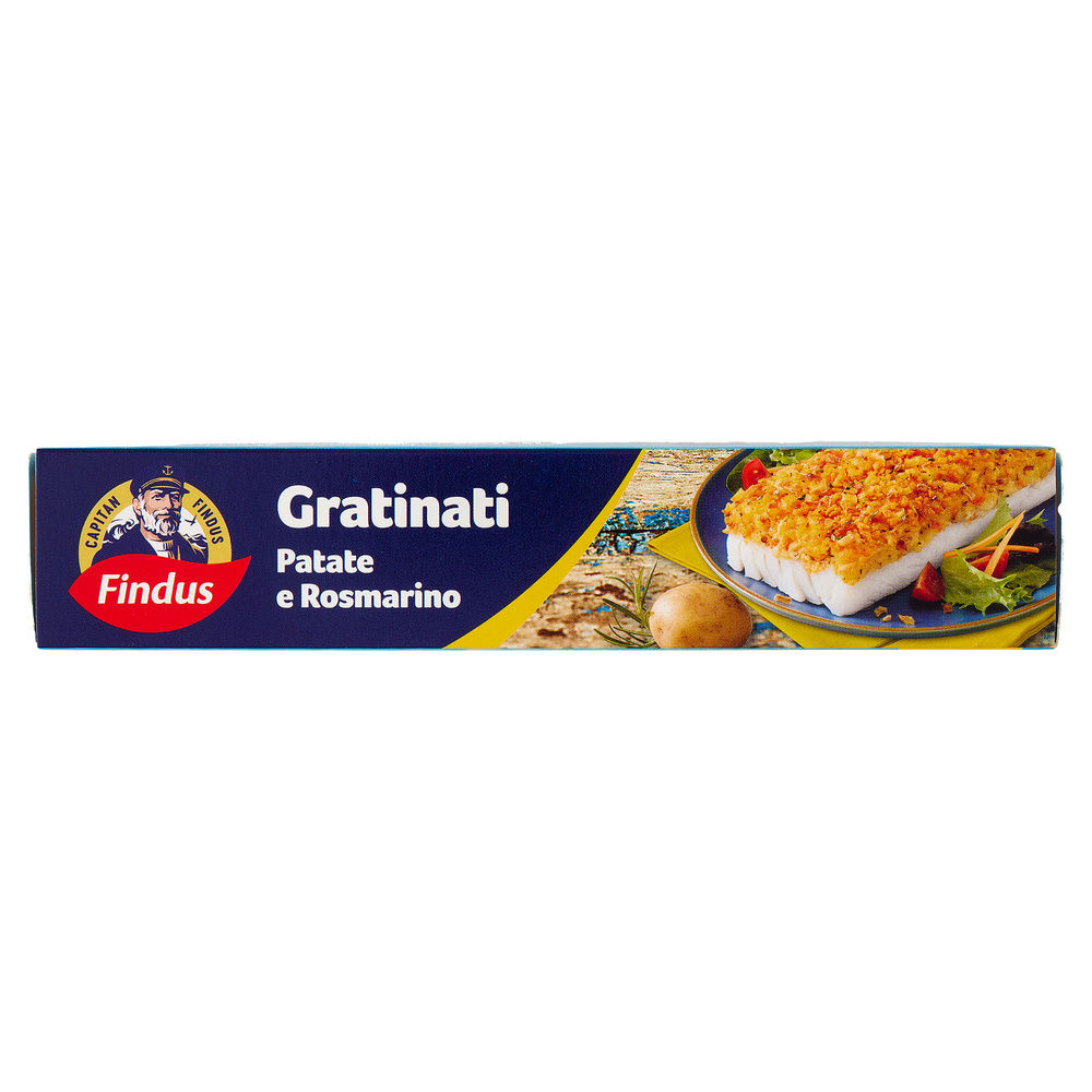 MERLUZZO D'ALASKA CON PATATE E ROSM MSC I GRATINATI CAPITAN FINDUS CT G380 - 5