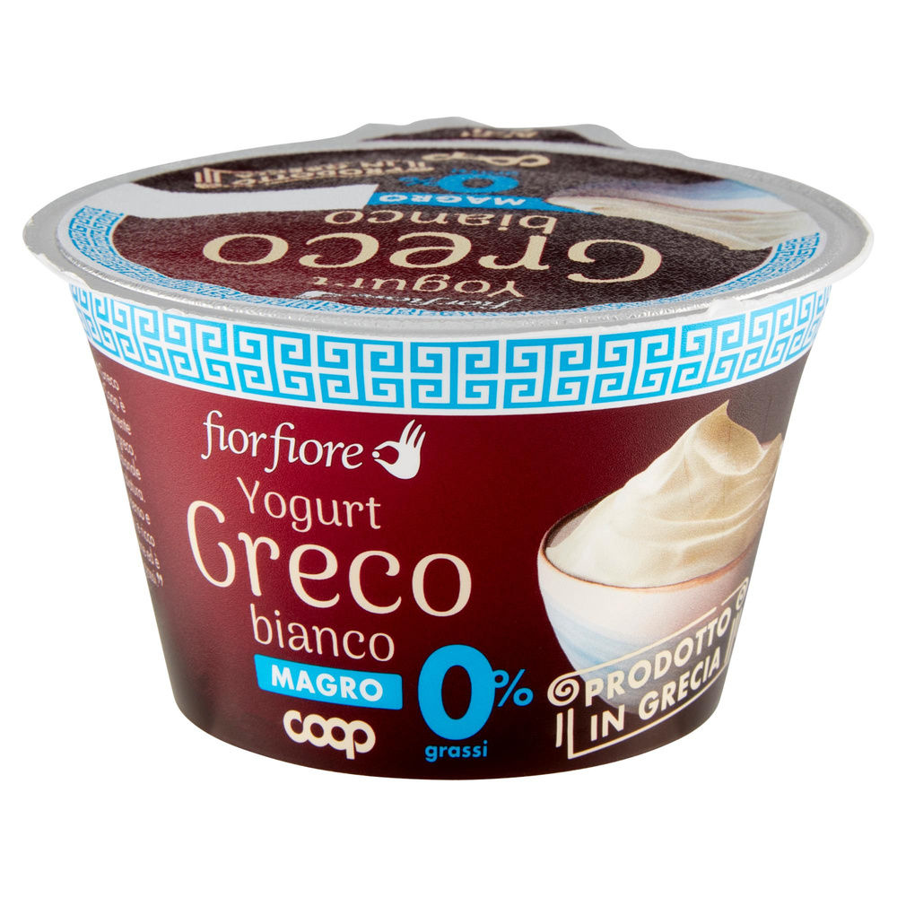 YOGURT GRECO MAGRO BIANCO FIOR FIORE COOP G 170 - 7