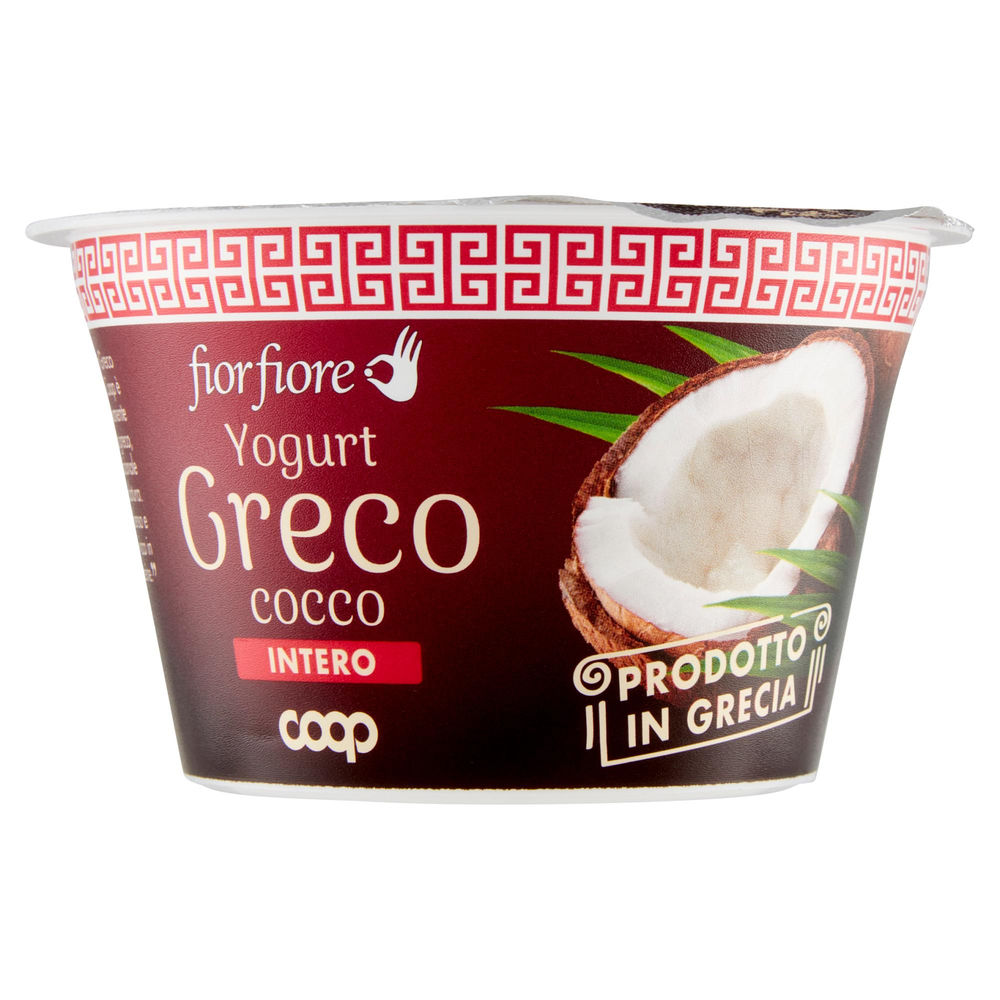 YOGURT GRECO INTERO COCCO FIOR FIORE COOP G 170 - 0