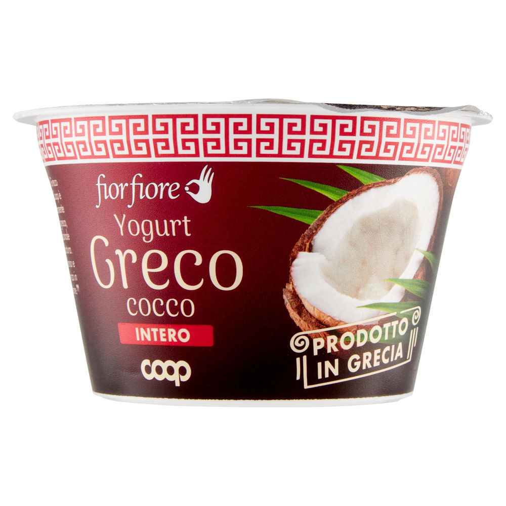 YOGURT GRECO INTERO COCCO FIOR FIORE COOP G 170 - 6