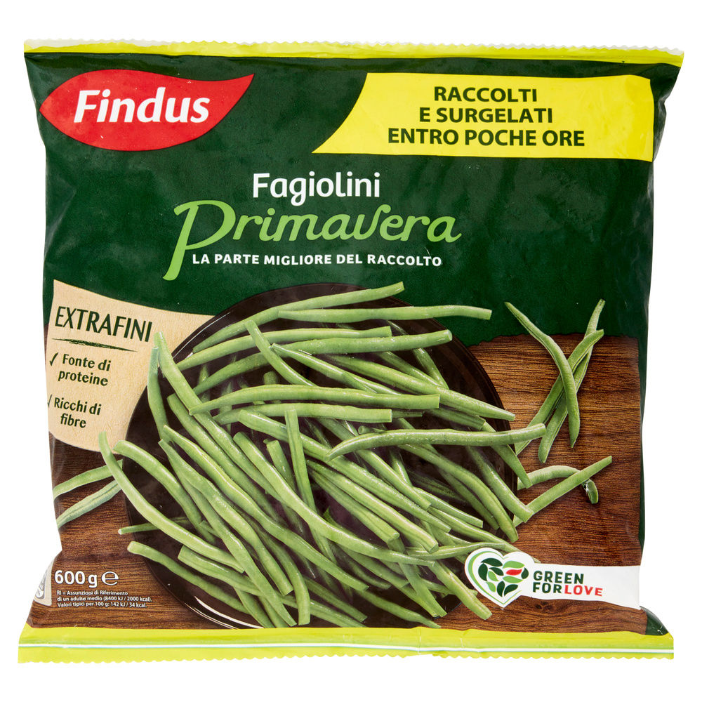 FAGIOLINI PRIMAVERA FINDUS BUSTA G 600 - 6