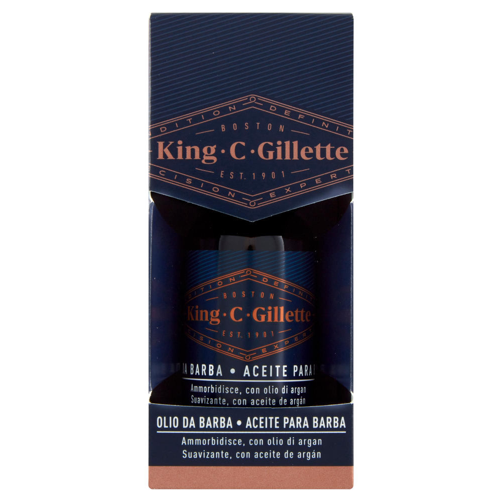 OLIO DA BARBA KING C GILLETTE ML 30 - 3