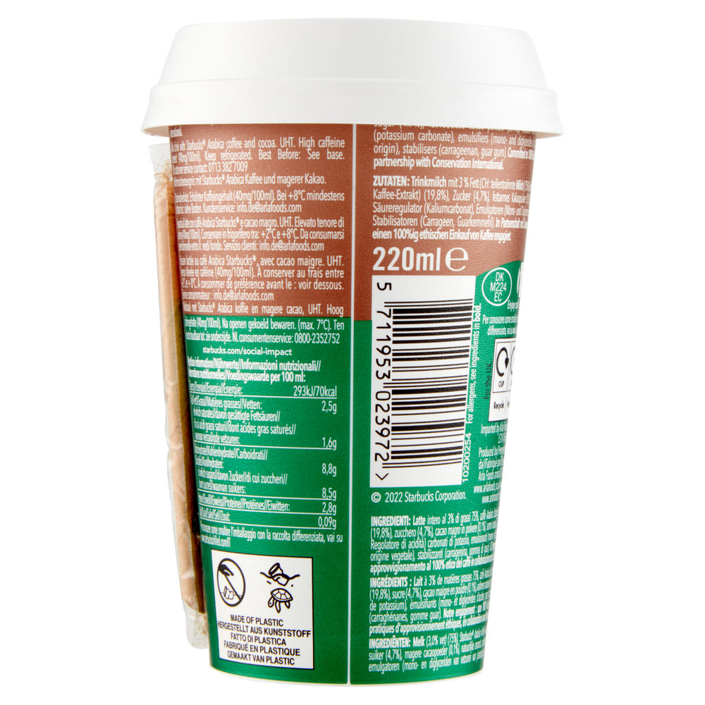 STARBUCKS CAPPUCCINO ML 220 - 1