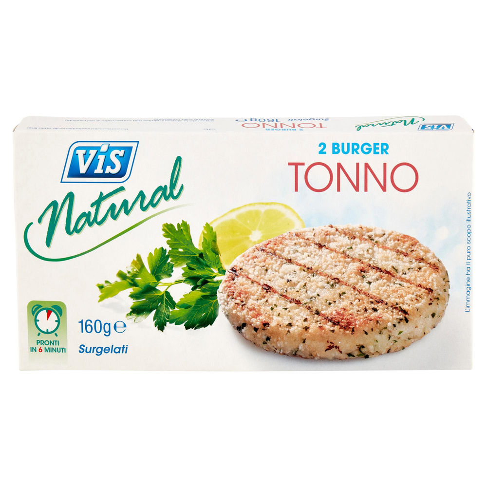 BURGER DI TONNO SURGELATO VIS G 160 - 2