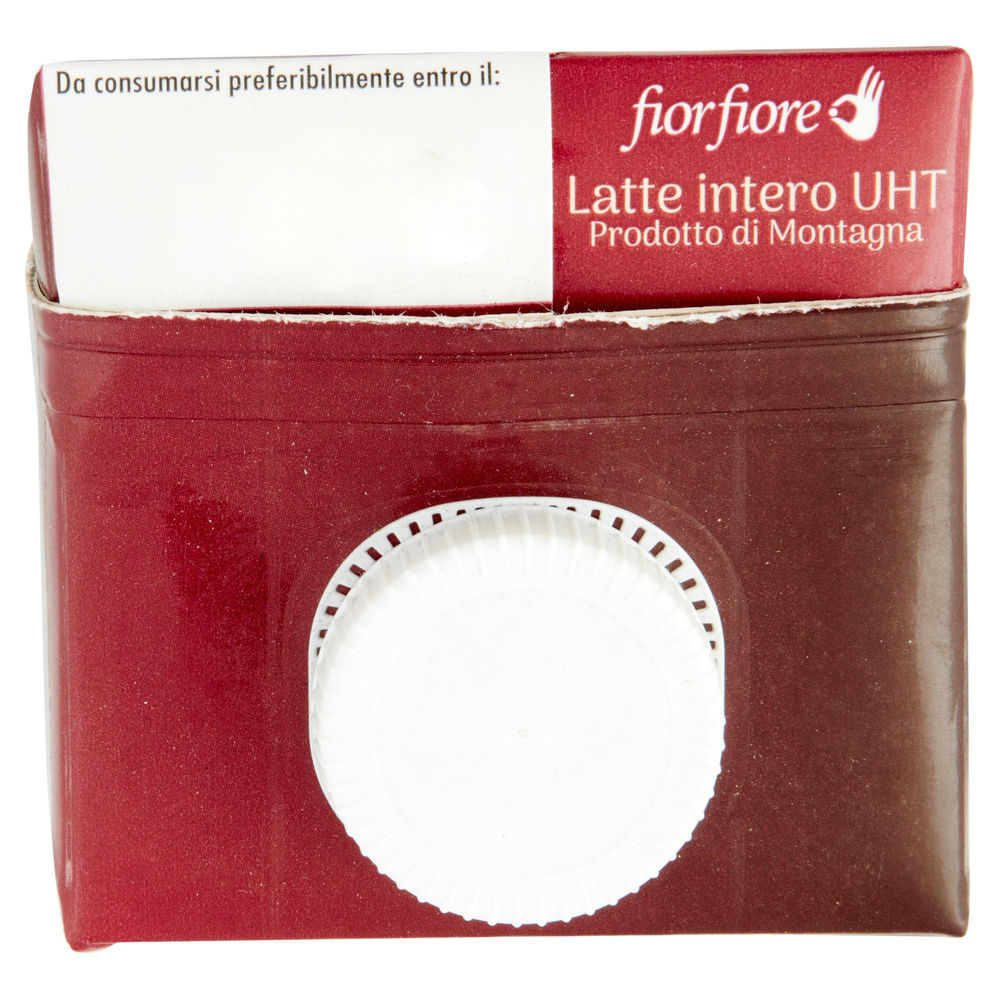 LATTE INTERO UHT DI MONTAGNA 100% ITALIANO FIOR FIORE COOP BRICK L 1 - 5