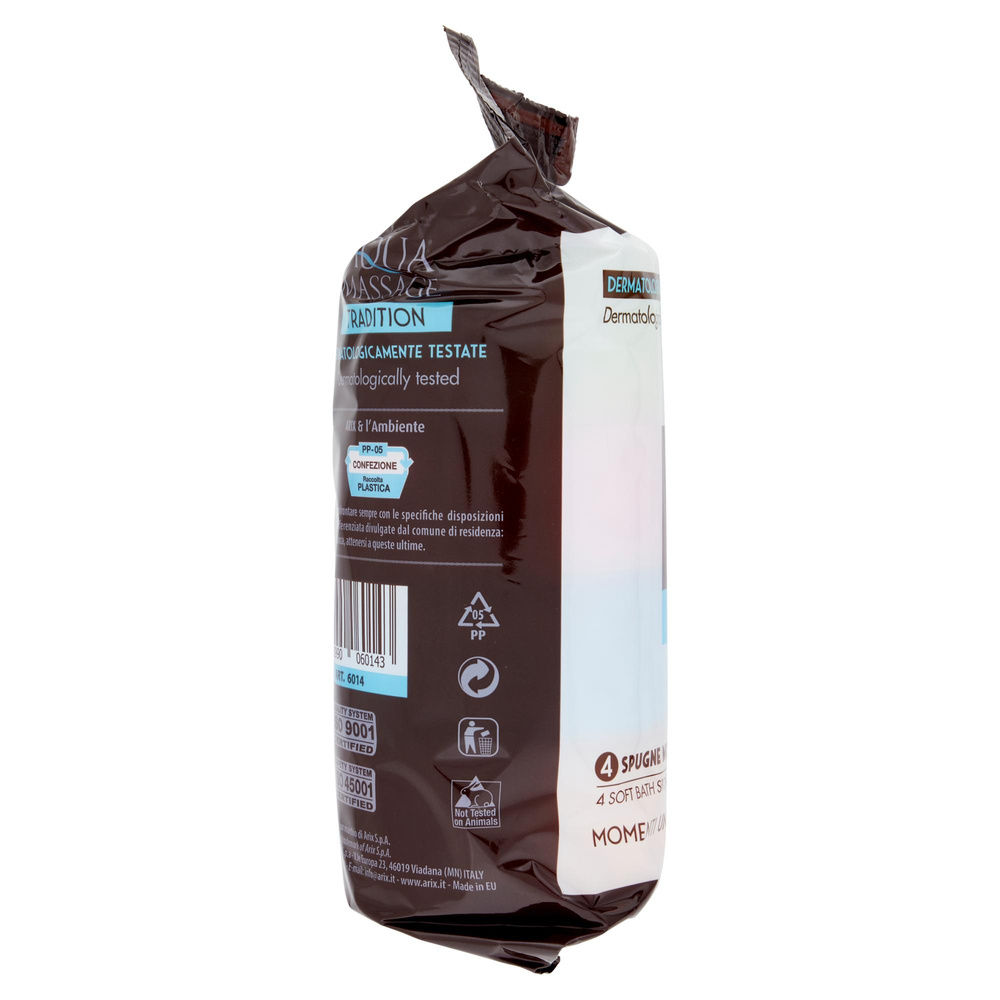 SPUGNE AQUAMASSAGE MULTICOLOR BODY CARE PZ.4 - 6