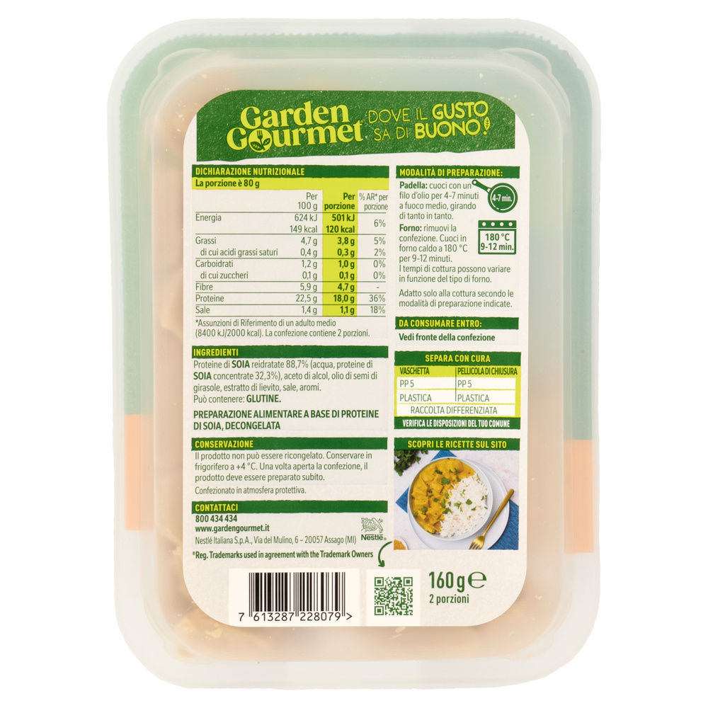 FILETTI NATURE GARDEN GOURMET SENSATIONAL  G 160 - 1