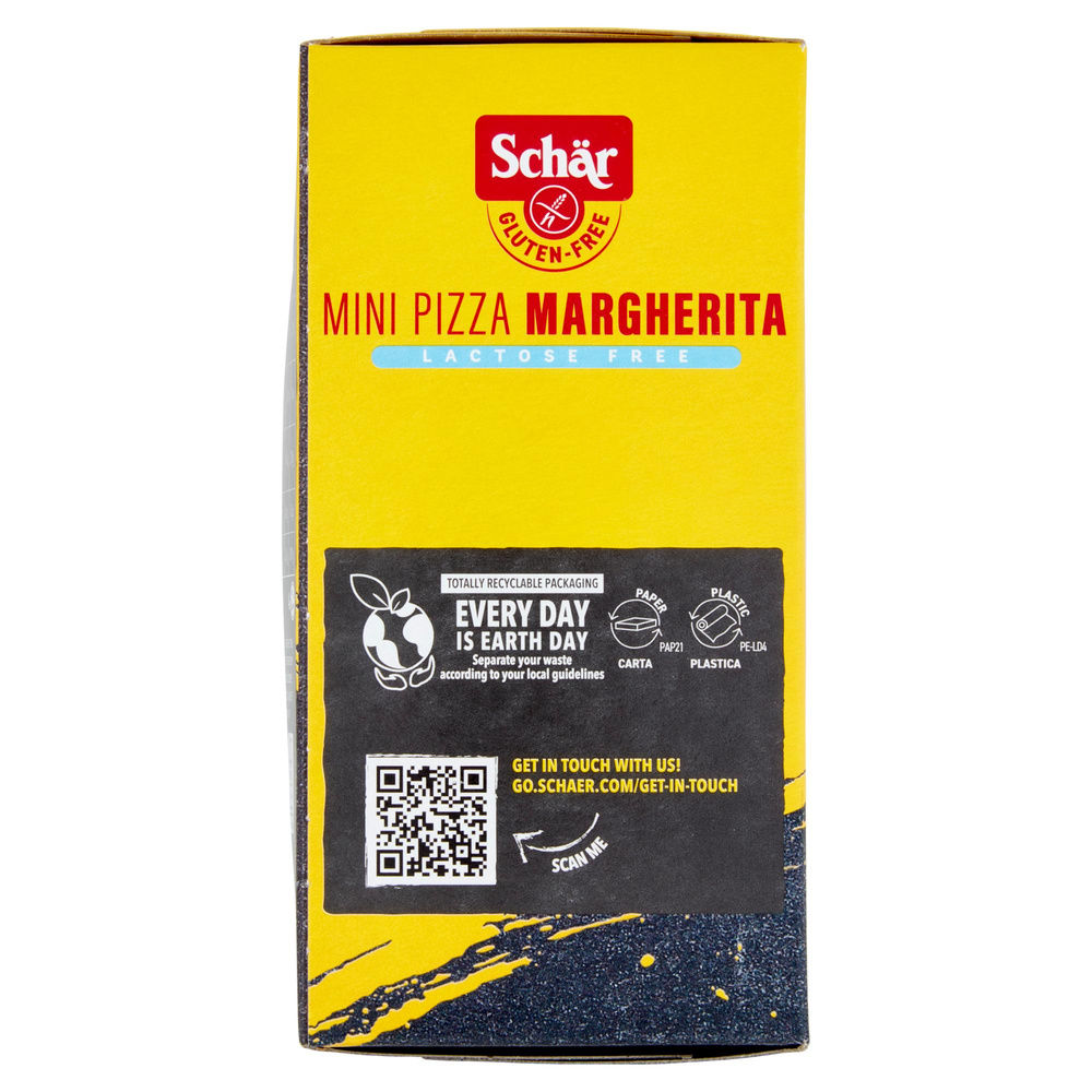 -SG-MINI PIZZA MARGHERITA SENZA GLUTINE SENZA LATT SCHAR SCATOLA PZ 4 G 280 - 6