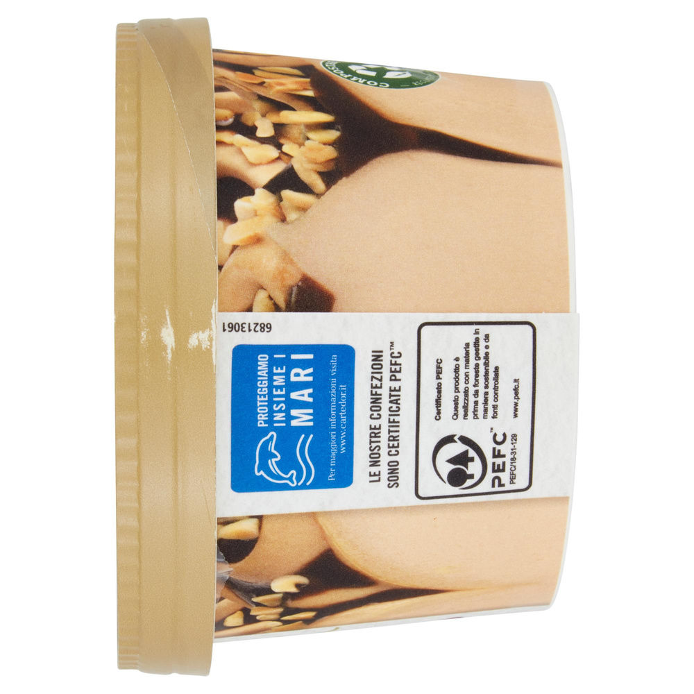 CARTE D'OR AFFOGATO NOCCIOLATO ALGIDA VASCHETTA COMPOSTABILE G 500 - 2
