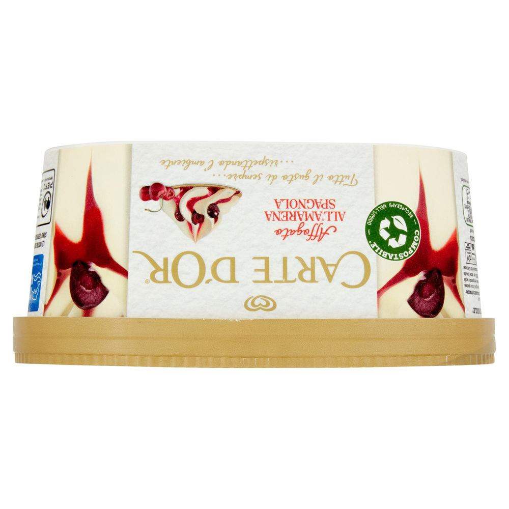 CARTE D'OR AFFOGATO SPAGNOLA ALGIDA VASCHETTA COMPOSTABILE G 500 - 4