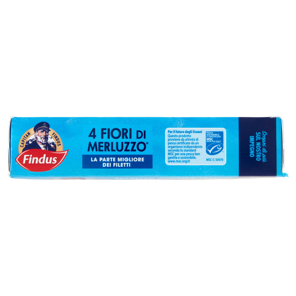 FIORI DI MERLUZZO MSC CAPITAN FINDUS SCATOLA X4 G 300 - 7