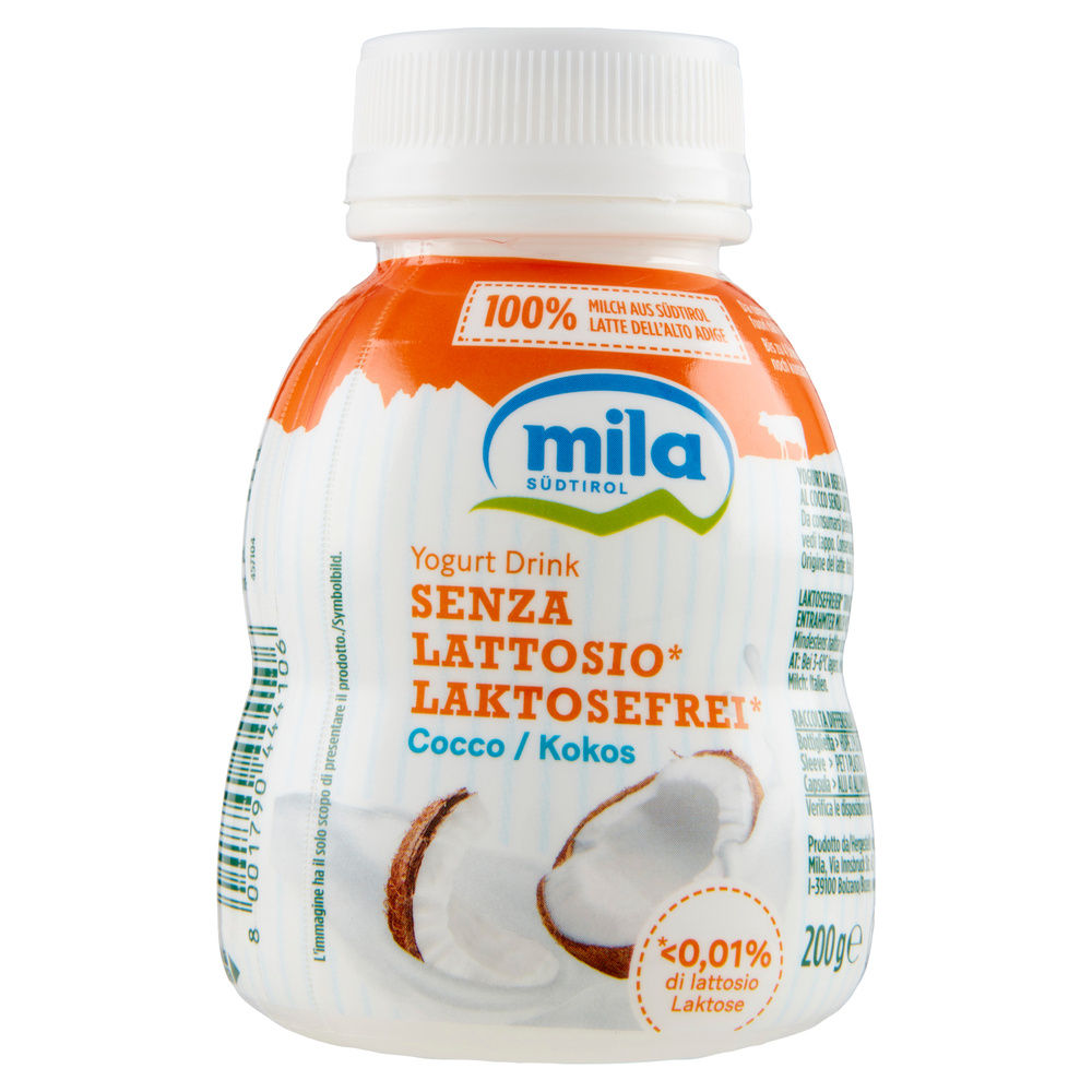 YOGURT MILA SENZA LATTOSIO COCCO G 200 - 1