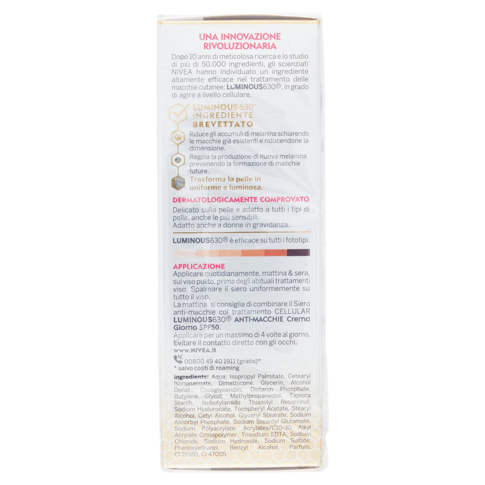 SIERO ANTIMACCHIE LUMINOUS 630 NIVEA CELLULAR ML 30 - 6