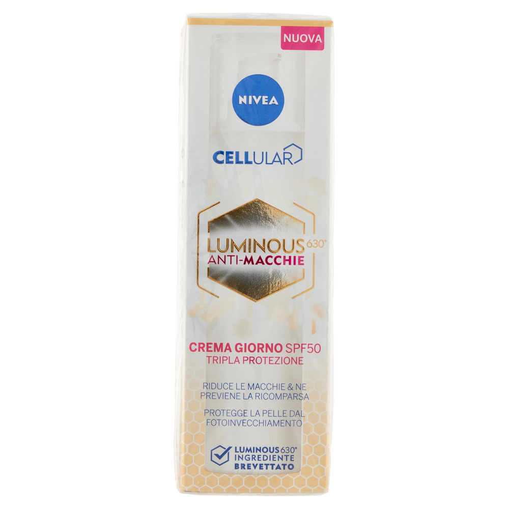 CREMA FLUIDA ANTIMACCHIE LUMINOUS 630 SPF50 NIVEA CELLULAR ML 40 - 4