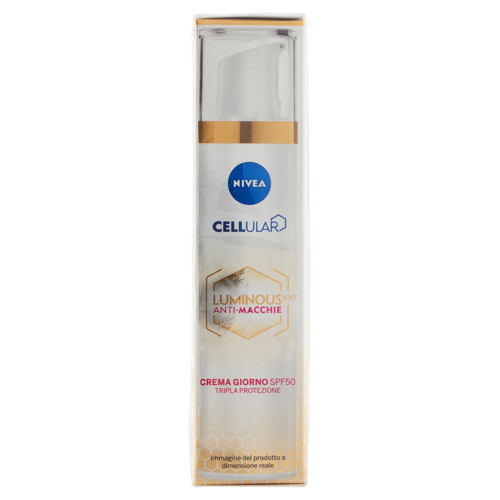 CREMA FLUIDA ANTIMACCHIE LUMINOUS 630 SPF50 NIVEA CELLULAR ML 40 - 2
