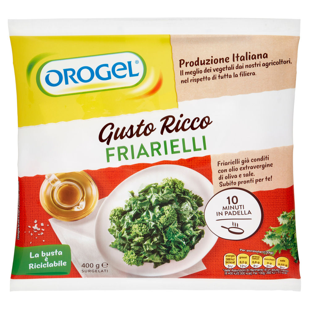 FRIARIELLI GUSTO RICCO OROGEL BUSTA G 400 - 6