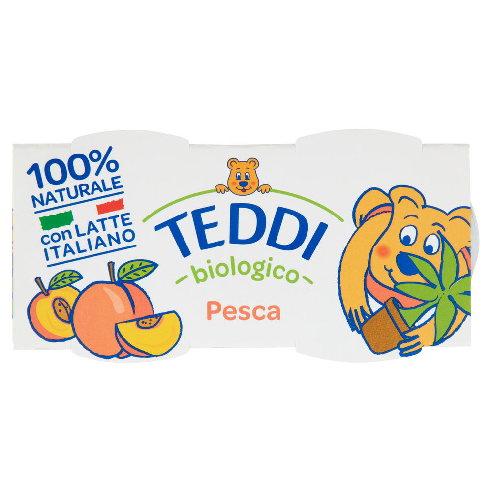 YOGURT BIOLOGICO INTERO PESCA TEDDI SCALDASOLE G 2X115 - 5