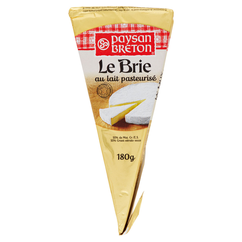 BRIE PAST.50% PAYSAN BRETON PUNTE GR.180 - 0