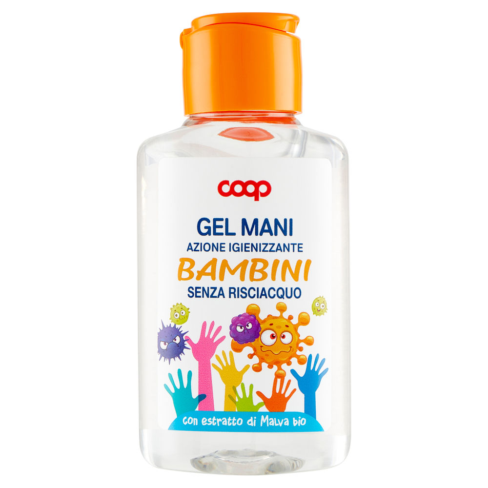 Gel pulizia mani coop ad azione igienizzante bambini ml 80