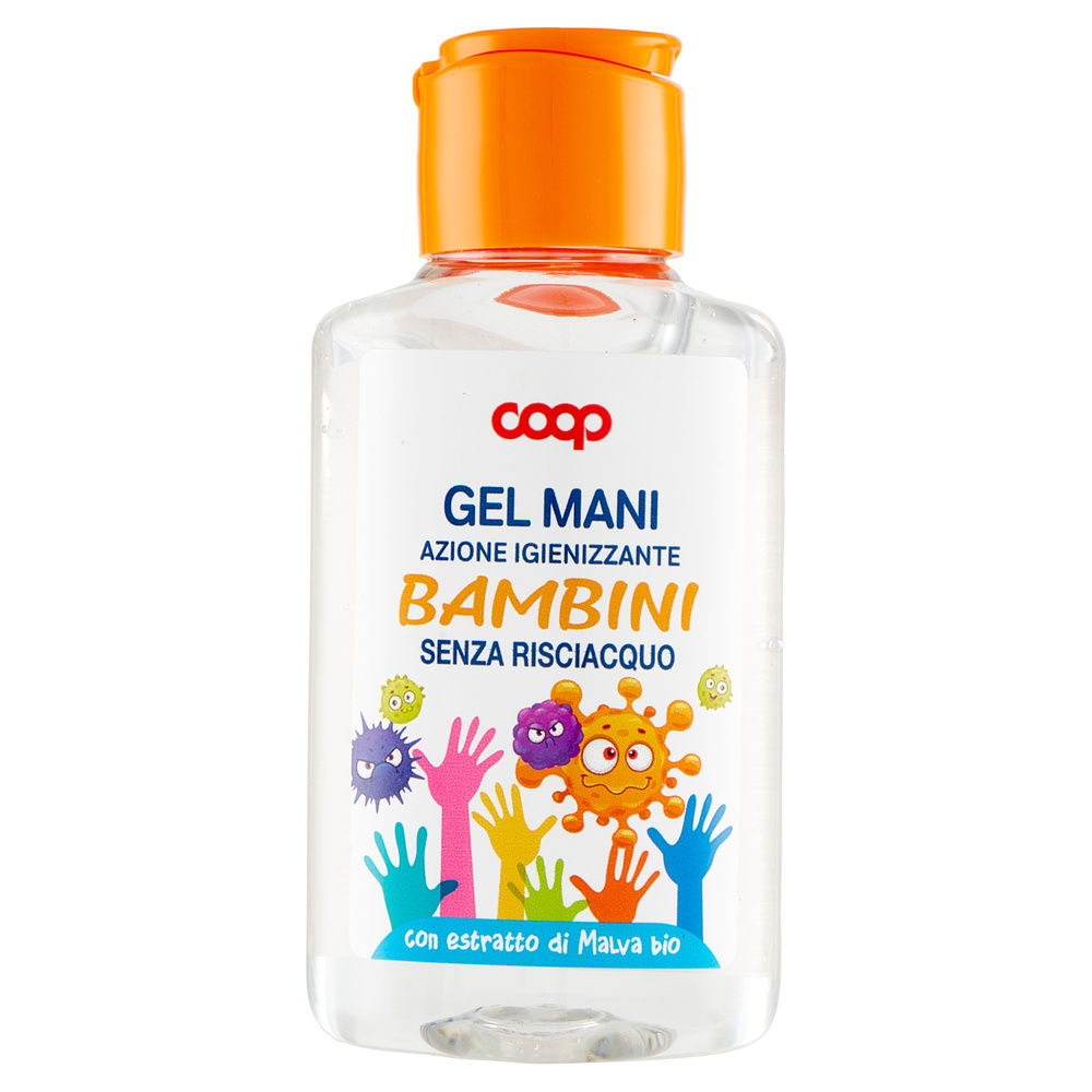 GEL PULIZIA MANI COOP AD AZIONE IGIENIZZANTE BAMBINI ML 80 - 4