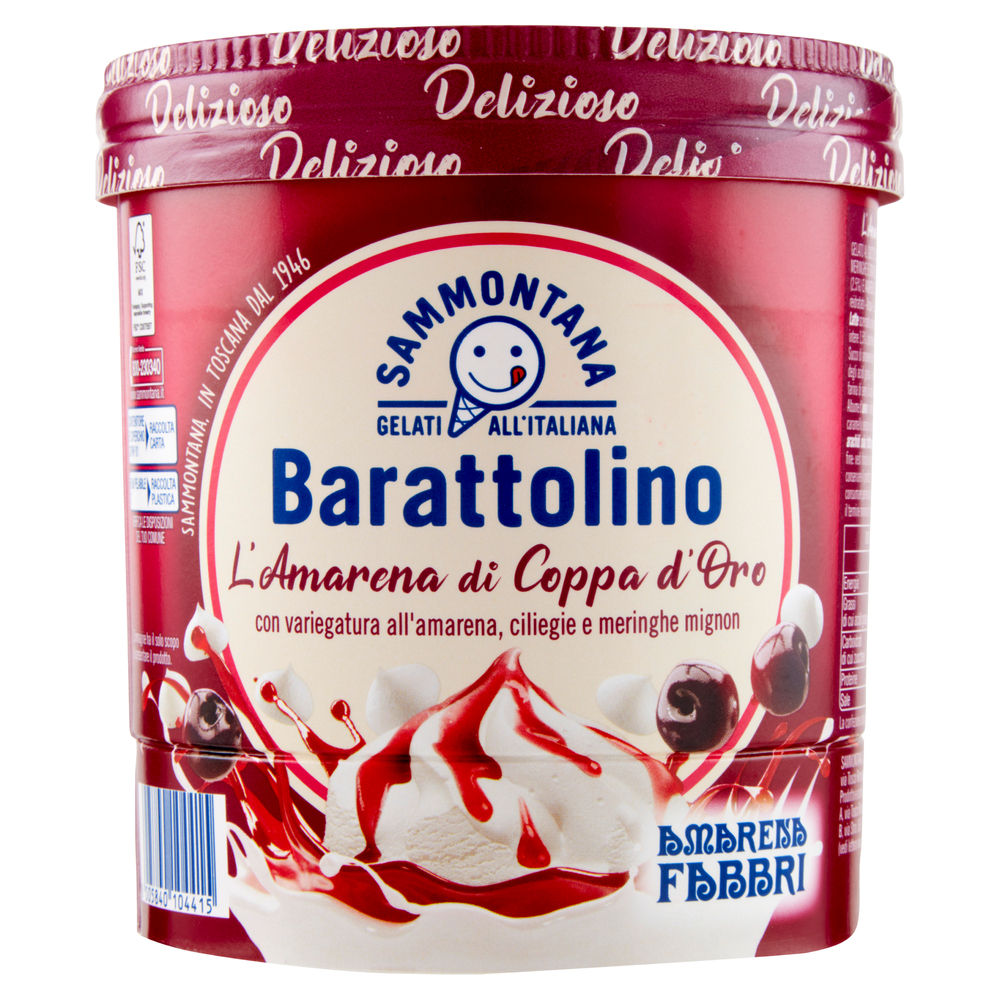 BARATTOLINO LE DELIZIE AMARENA COPPA ORO SAMMONTANA G 500 - 1