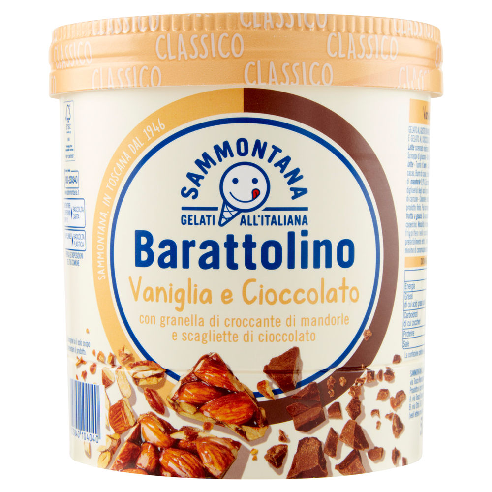 BARATTOLINO CLASSICO VANIGLIA CIOCCOLATO SAMMONTANA G 500 - 1