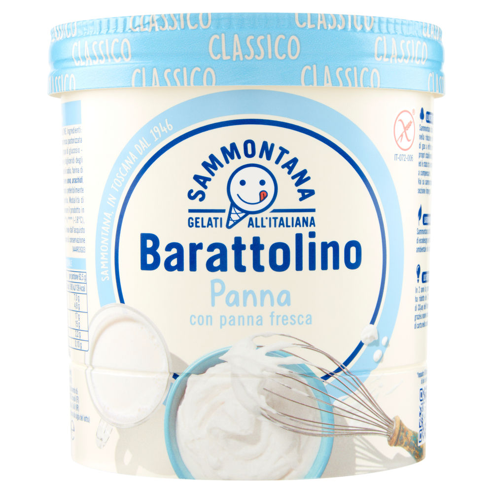 BARATTOLINO CLASSICO PANNA SAMMONTANA G 500 - 0