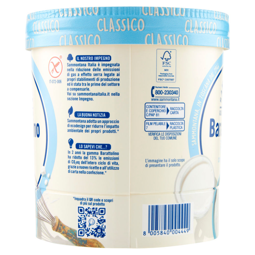 BARATTOLINO CLASSICO PANNA SAMMONTANA G 500 - 5