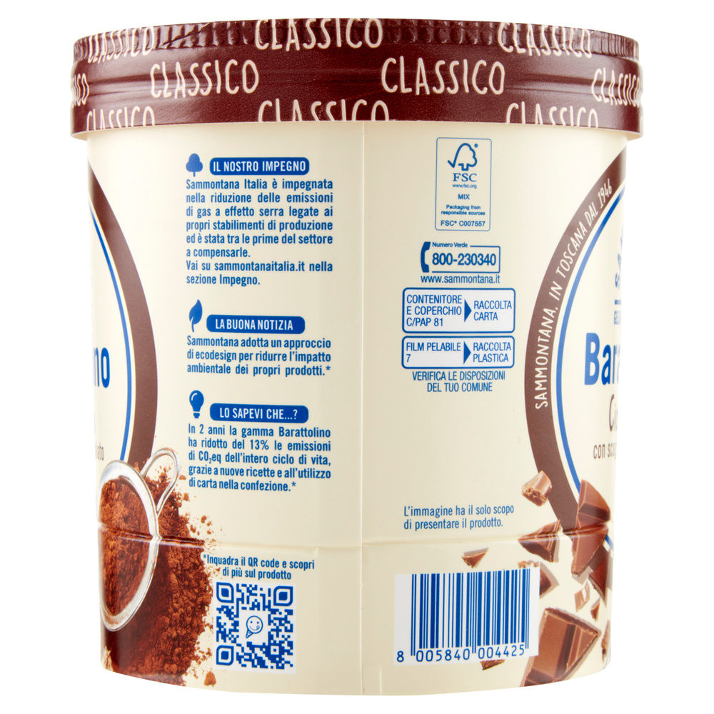 BARATTOLINO CLASSICO CIOCCOLATO SAMMONTANA G 500 - 5