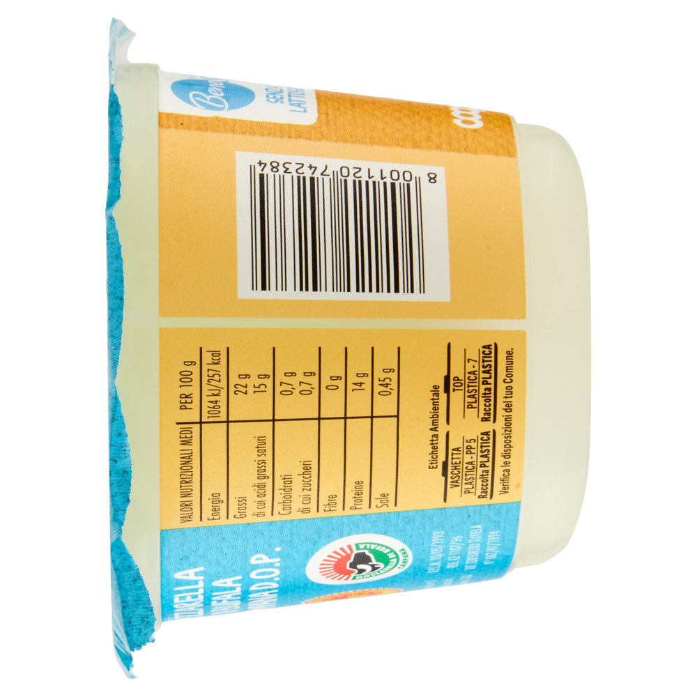 MOZZARELLA DI BUFALA CAMPANA DOP DELATTOSATA BENESÌ COOP G 300 SGOCC. G180 - 6