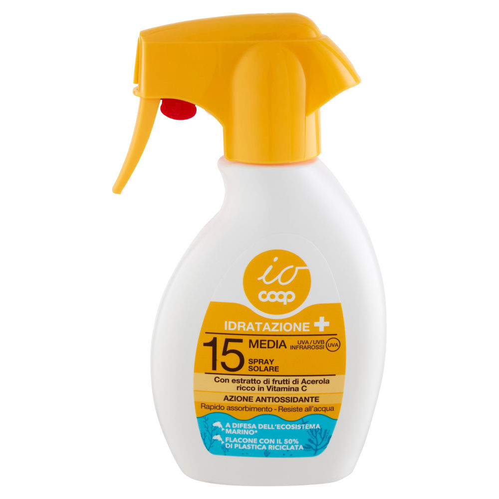 SPRAY SOLARE IDRATAZIONE+ FP15 TRIGGER COOP IO ML250 - 5