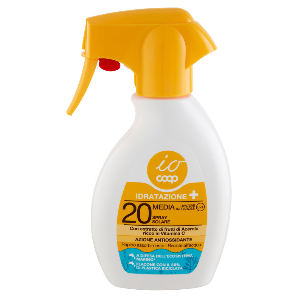 SPRAY SOLARE IDRATAZIONE+ FP20 TRIGGER COOP IO ML250 - 2