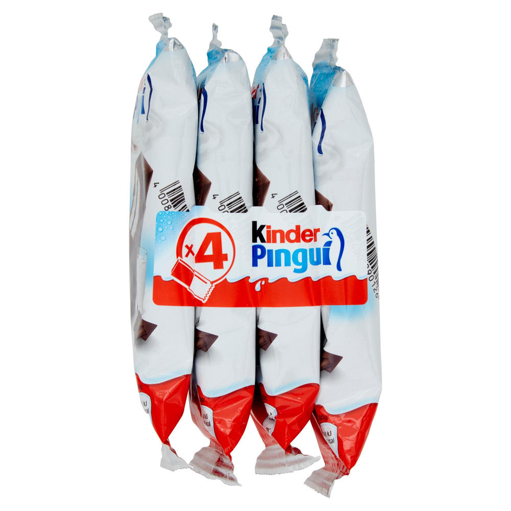 KINDER PINGUI' CIOCCOLATO FERRERO QUADRIPACK 4X30 G - 5