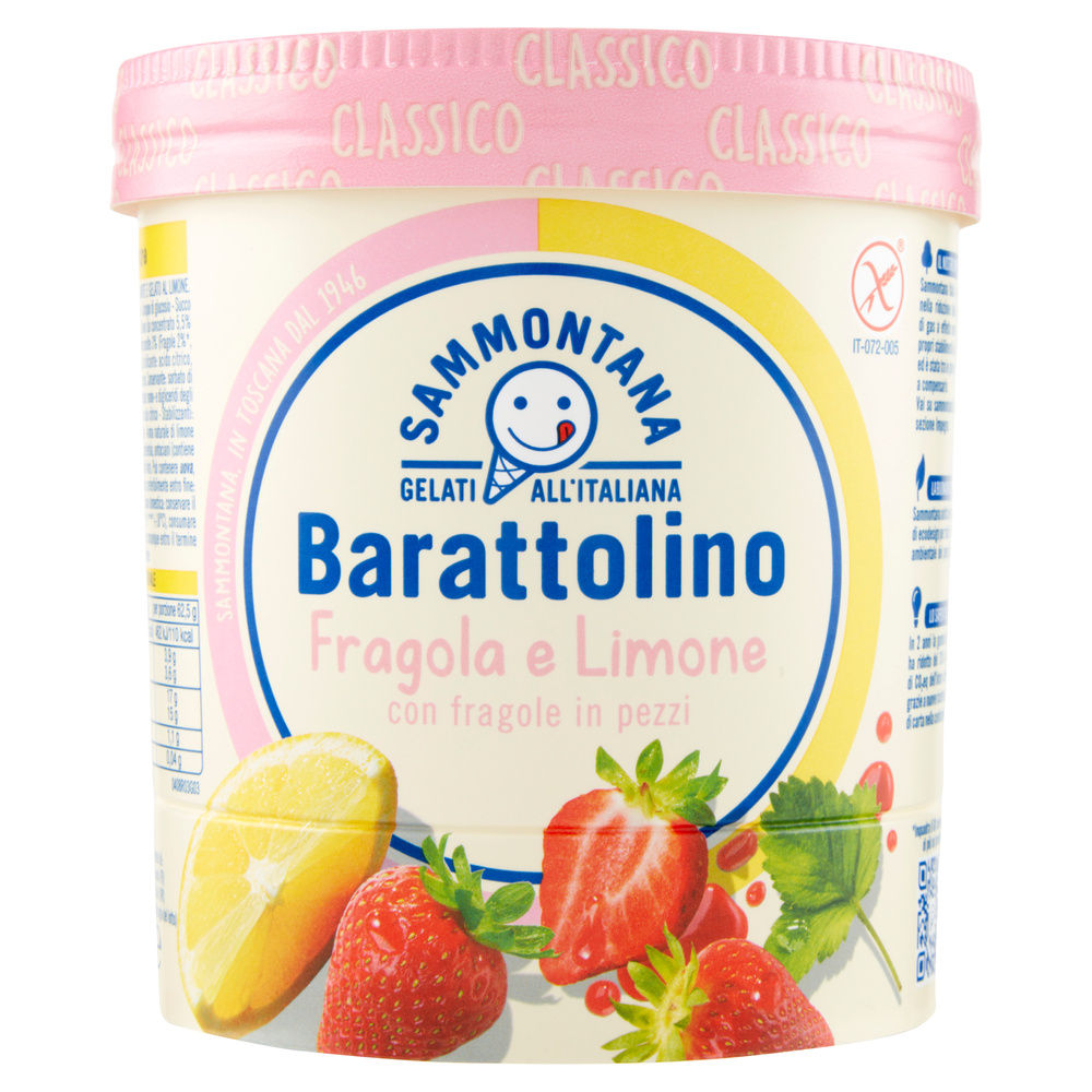 BARATTOLINO CLASSICO FRAGOLA E LIMONE SAMMONTANA G 500 - 3
