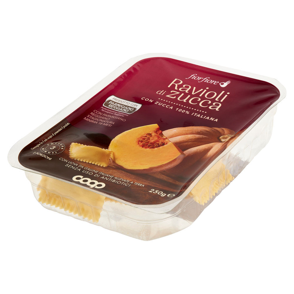 RAVIOLI  DI ZUCCA FIOR FIORE COOP G 250 - 4